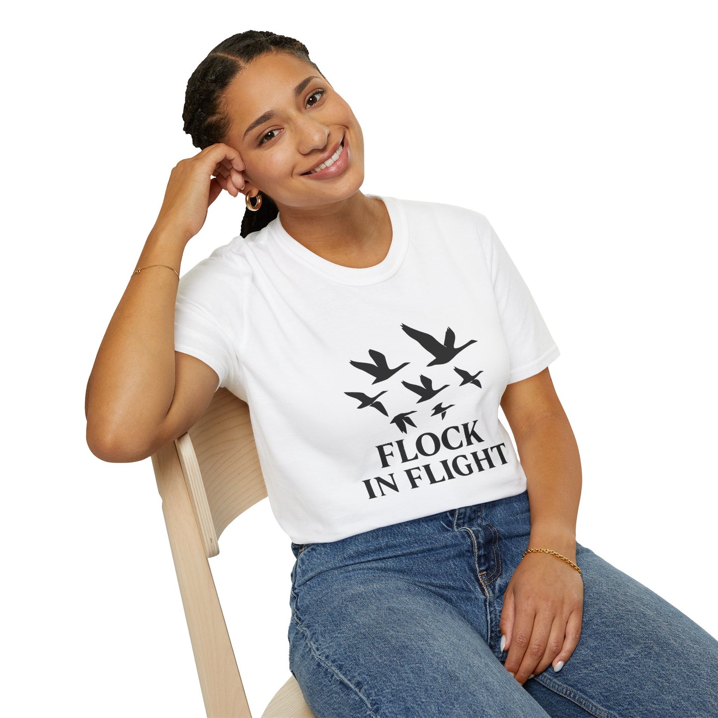Bird Flock in Flight T-Shirt