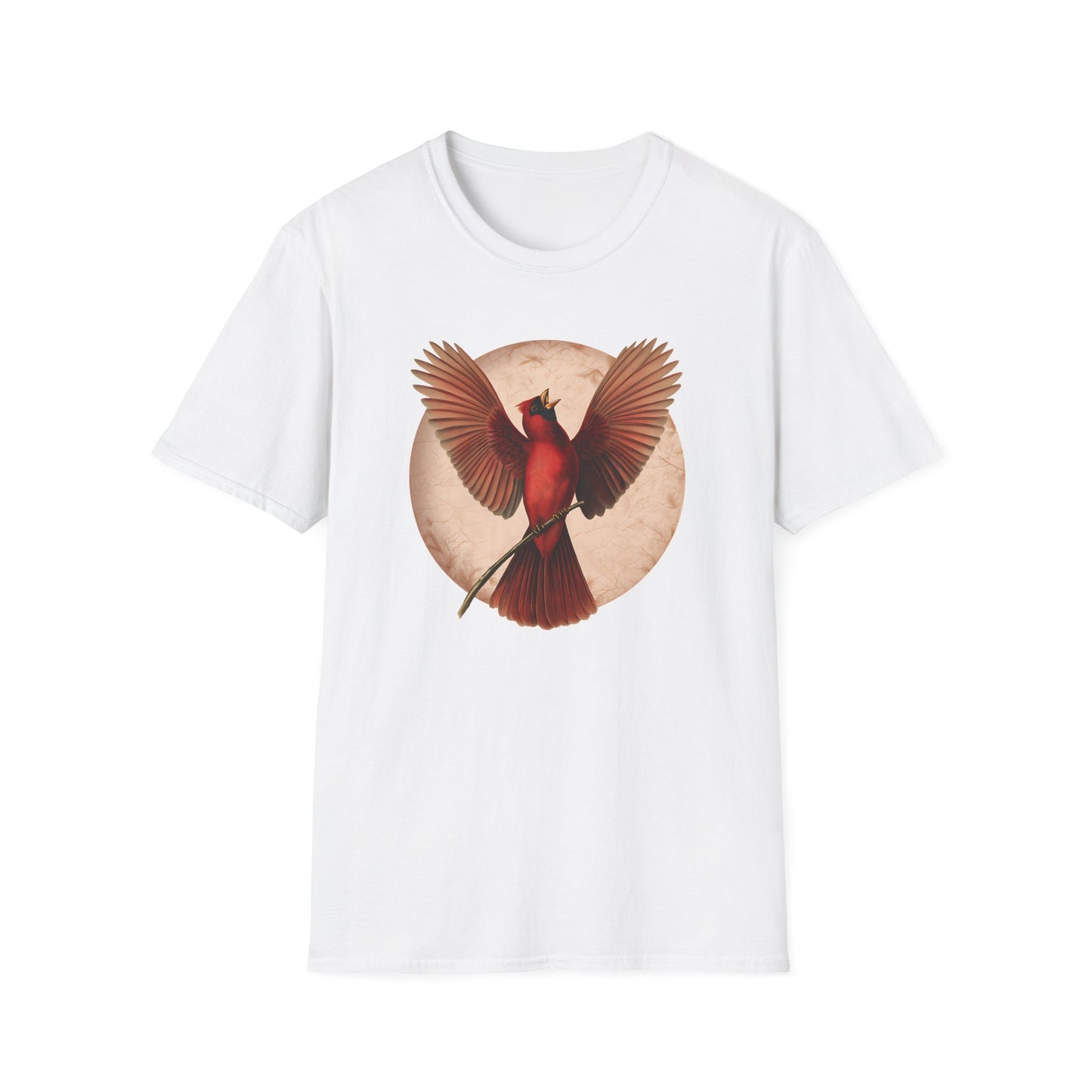Northern Cardinal with Wings Outstretched T-Shirt