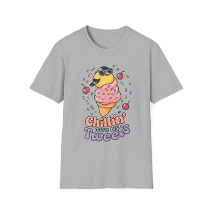 American Goldfinch Chillin’ Kawaii T-Shirt