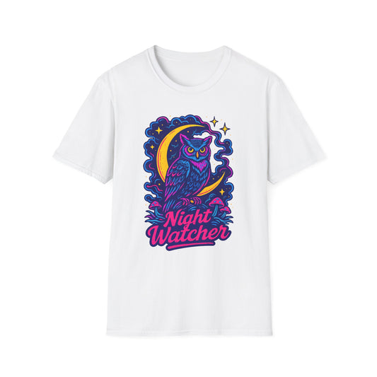 Great Horned Owl Psychedelic T-Shirt