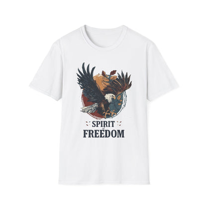 Bald Eagle Spirit of Freedom Vintage T-Shirt