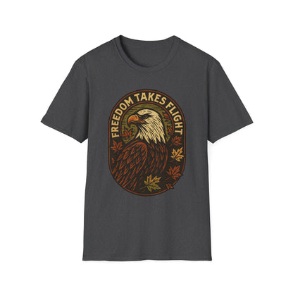 Bald Eagle Autumn Vintage T-Shirt