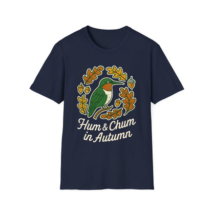 Ruby-throated Hummingbird Autumn Crest T-Shirt