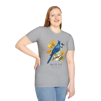 Blue Jay Field Guide Watercolor T-Shirt