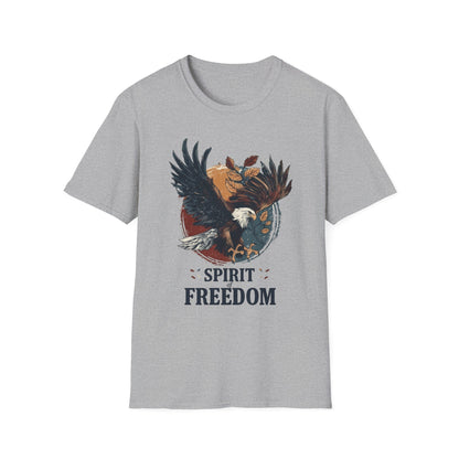 Bald Eagle Spirit of Freedom Vintage T-Shirt