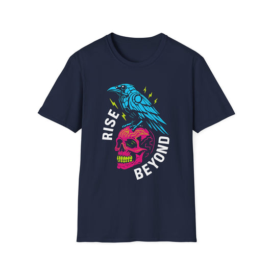 Rise Beyond Raven Skull T-Shirt