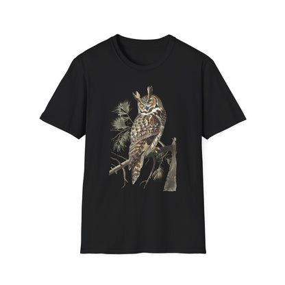 Great Horned Owl – Vintage T-Shirt