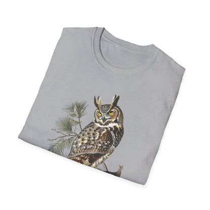 Great Horned Owl – Vintage T-Shirt