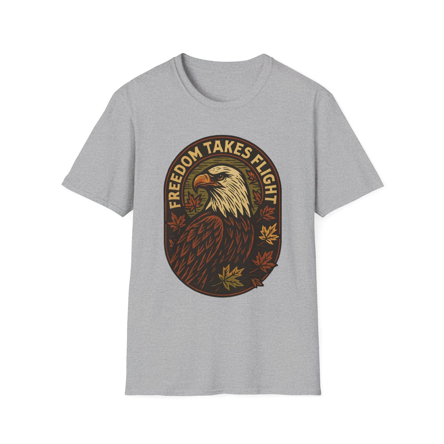 Bald Eagle Fall Vintage T-Shirt
