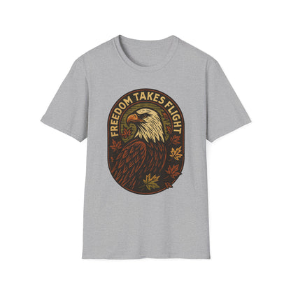 Bald Eagle Fall Vintage T-Shirt
