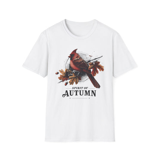Northern Cardinal Spirit of Autumn Vintage T-Shirt