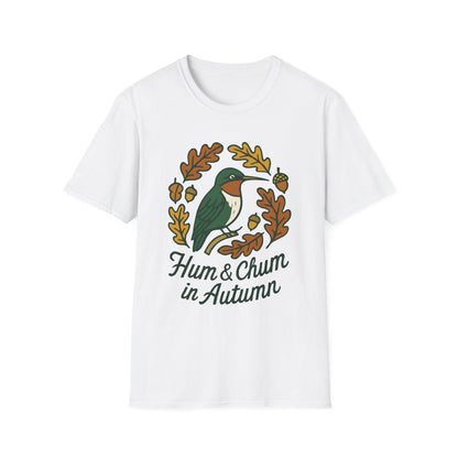 Ruby-throated Hummingbird Autumn Crest T-Shirt