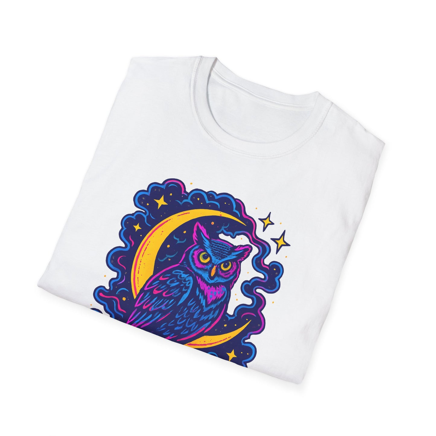 Great Horned Owl Psychedelic T-Shirt