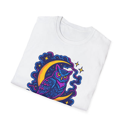 Great Horned Owl Psychedelic T-Shirt