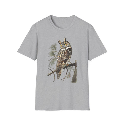 Great Horned Owl – Vintage T-Shirt