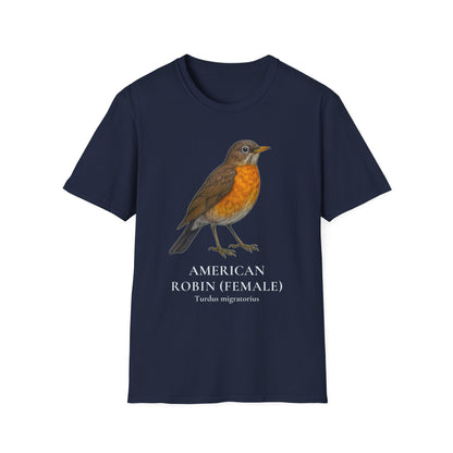 American Robin (Female) Field Guide Tee