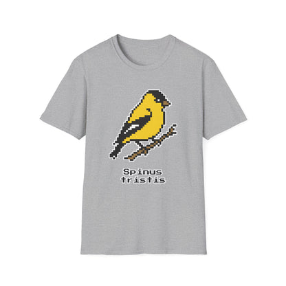 American Goldfinch Pixel Art (Male)
