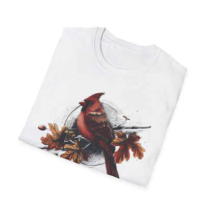 Northern Cardinal Spirit of Autumn Vintage T-Shirt