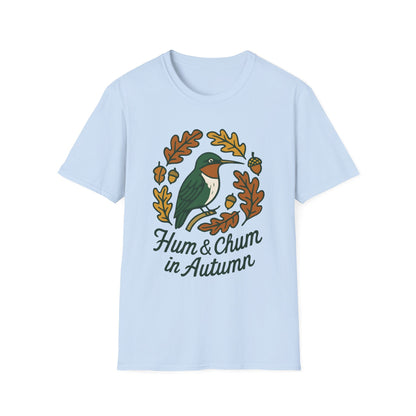 Ruby-throated Hummingbird Autumn Crest T-Shirt