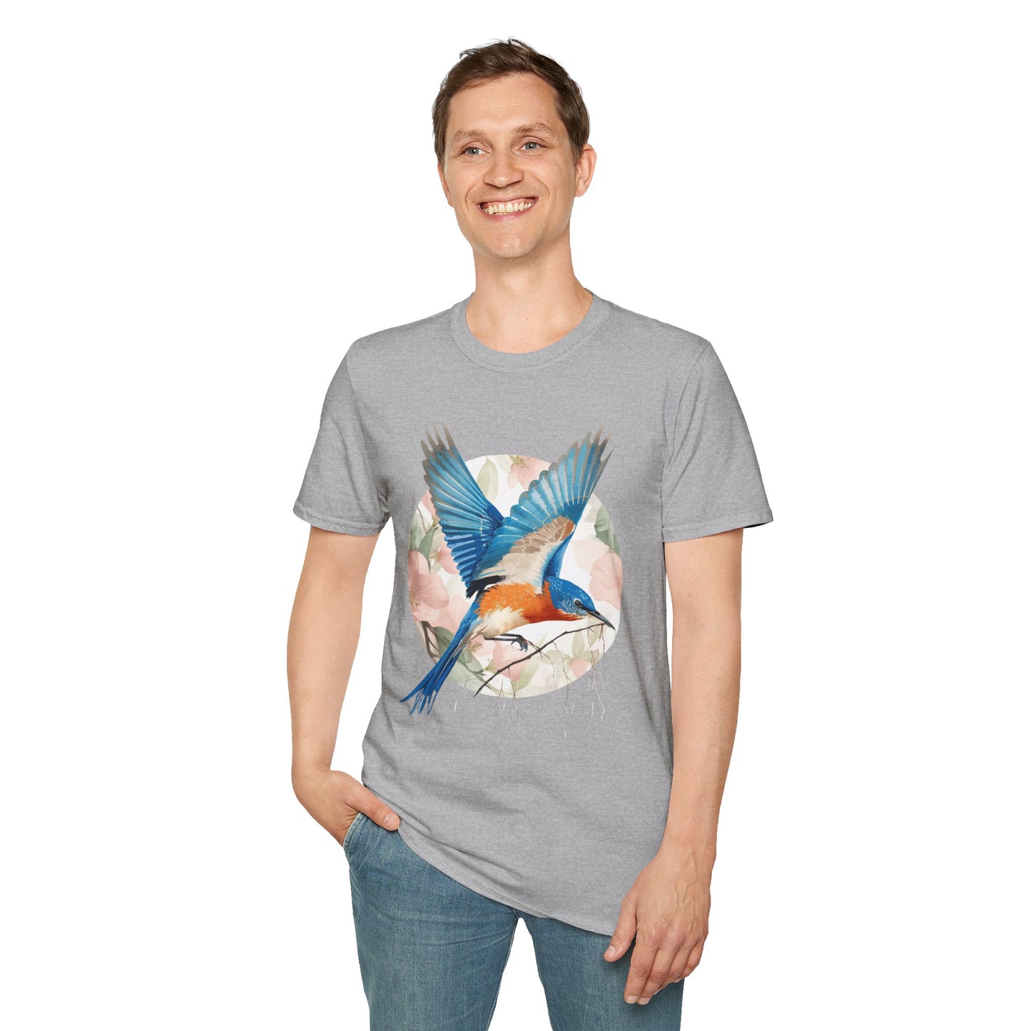 Eastern Bluebird Spring Blossom T-Shirt