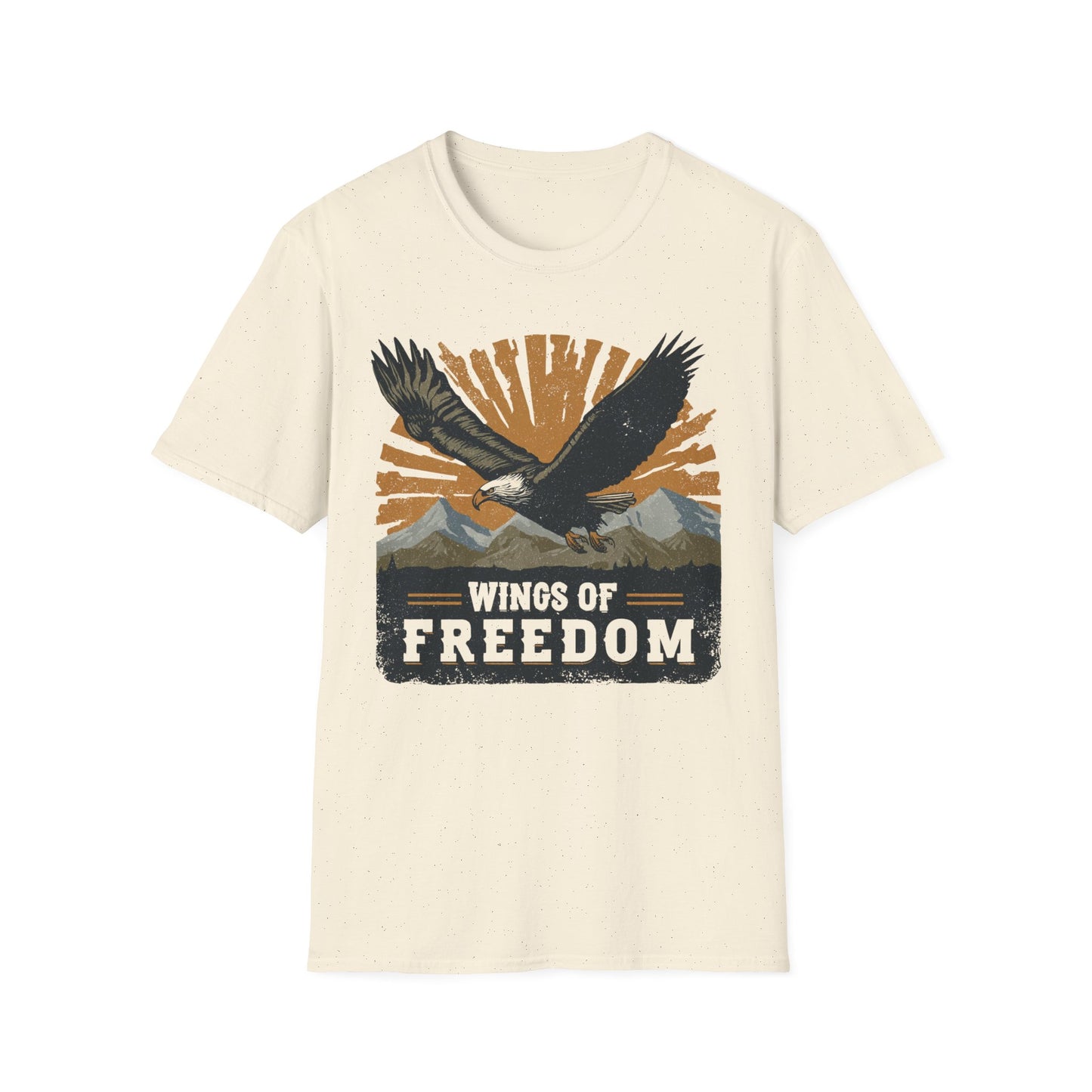 Bald Eagle Wings of Freedom T-Shirt
