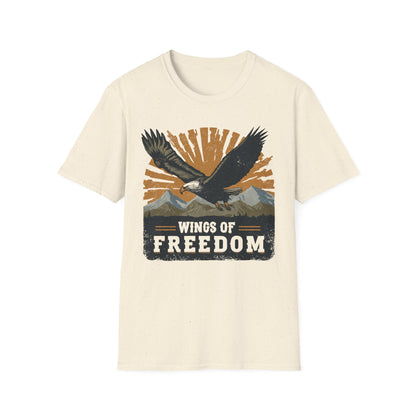 Bald Eagle Wings of Freedom T-Shirt