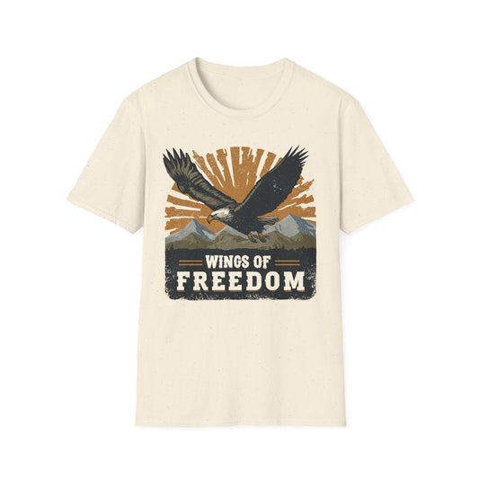 Bald Eagle Wings of Freedom T-Shirt