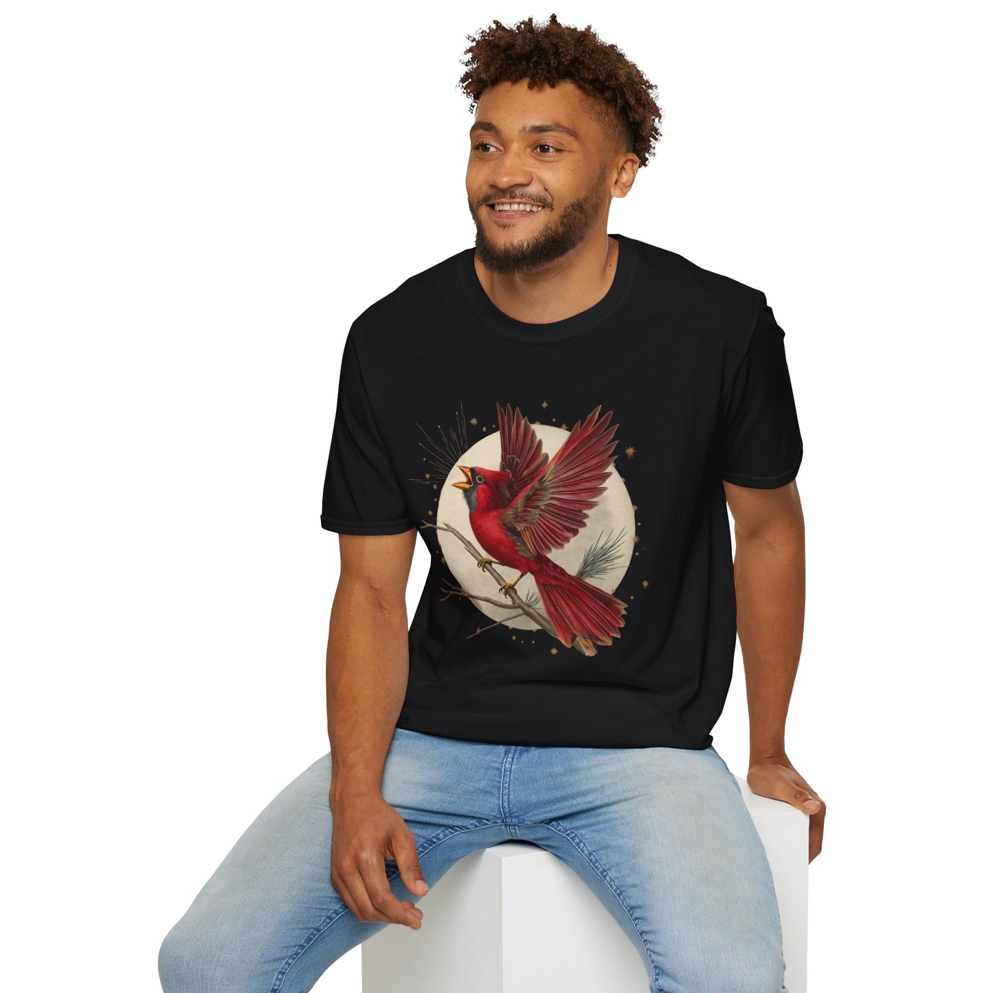 Northern Cardinal Singing T-Shirt