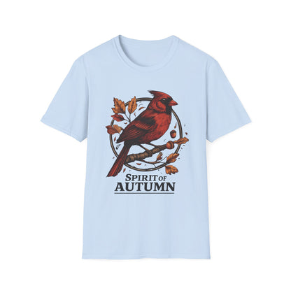 Northern Cardinal Spirit of Autumn T-Shirt