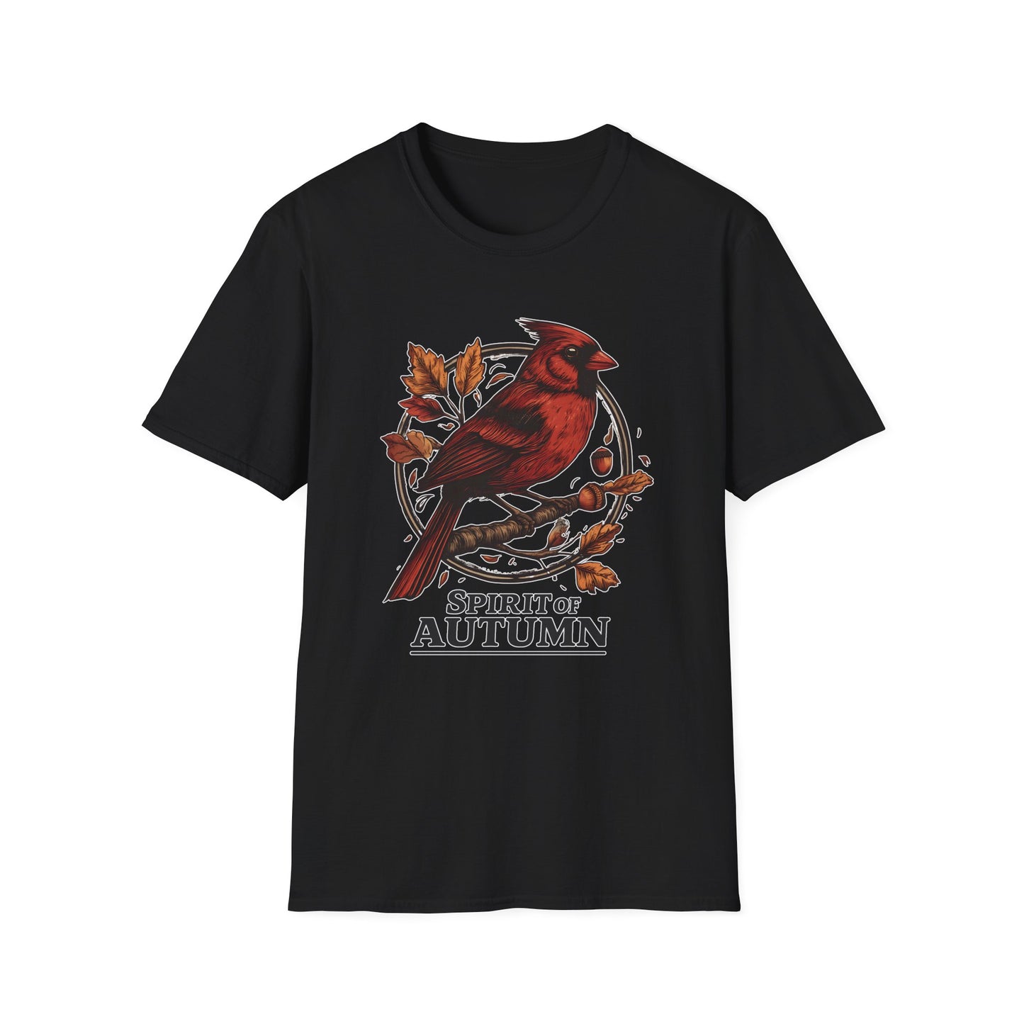Northern Cardinal Spirit of Autumn T-Shirt