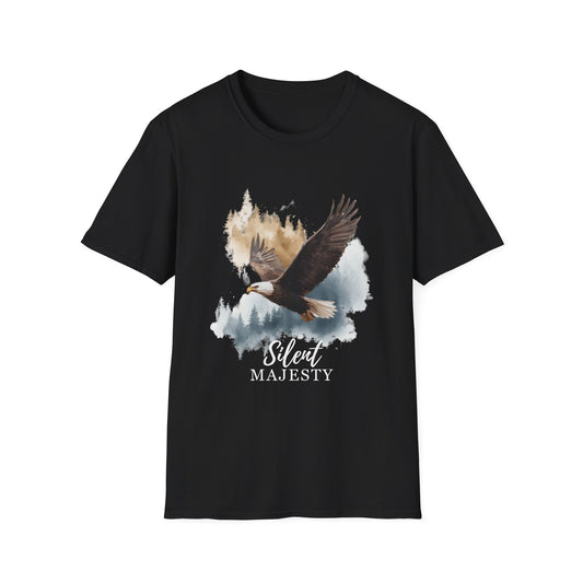 Bald Eagle Silent Majesty Watercolor T-Shirt