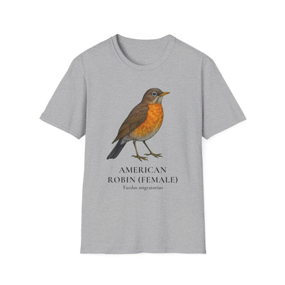 American Robin (Female) Field Guide Tee