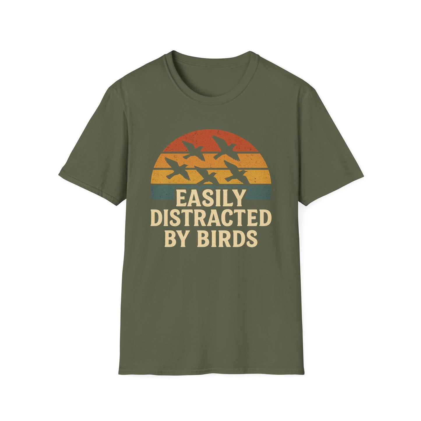 Easily Distracted by Birds T-Shirt