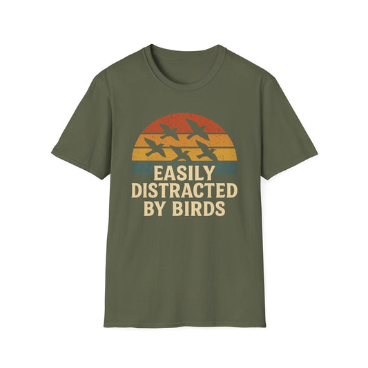 Easily Distracted by Birds T-Shirt