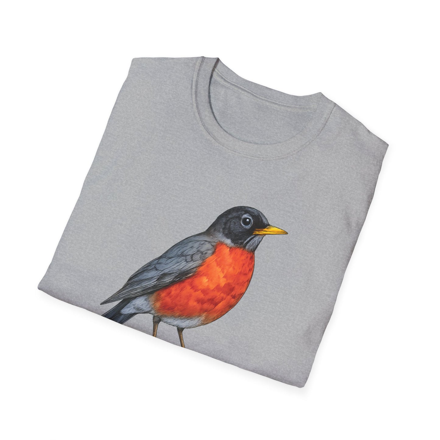 American Robin (Male) Field Guide Tee