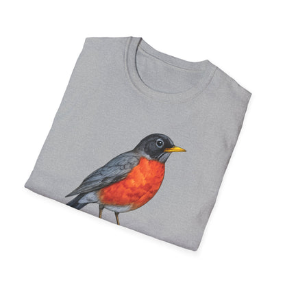 American Robin (Male) Field Guide Tee