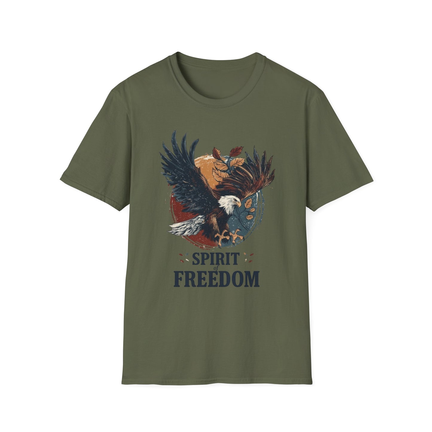 Bald Eagle Spirit of Freedom Vintage T-Shirt