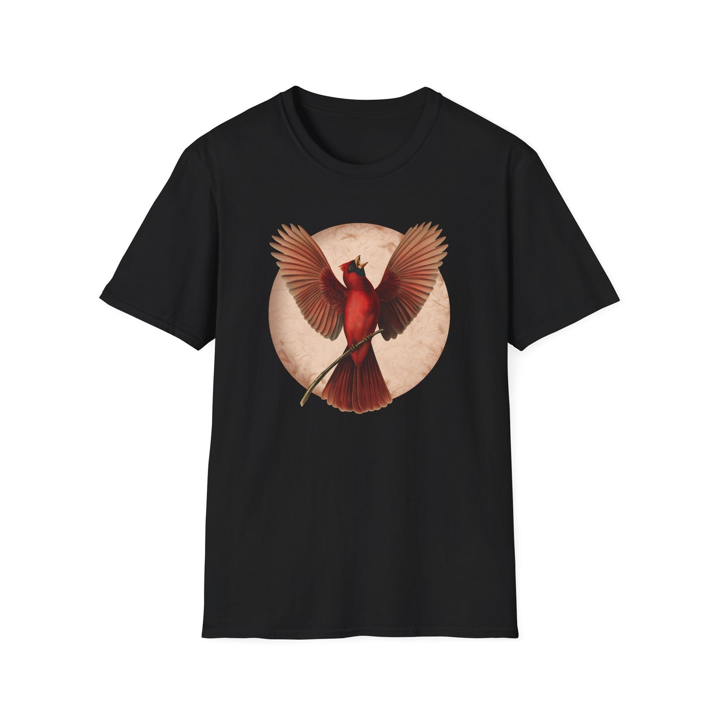 Northern Cardinal with Wings Outstretched T-Shirt