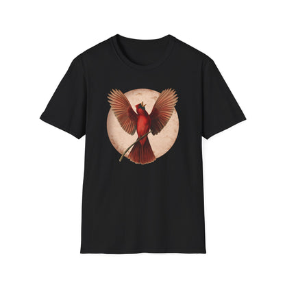 Northern Cardinal with Wings Outstretched T-Shirt