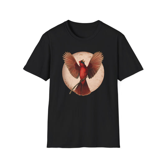 Northern Cardinal with Wings Outstretched T-Shirt