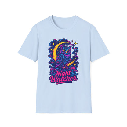 Great Horned Owl Psychedelic T-Shirt