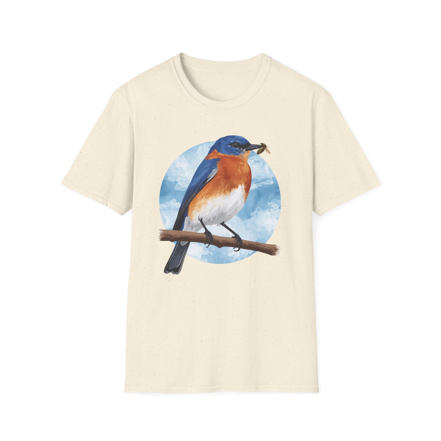Eastern Bluebird with Insect T-Shirt