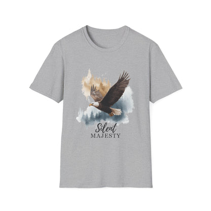 Bald Eagle Silent Majesty Watercolor T-Shirt