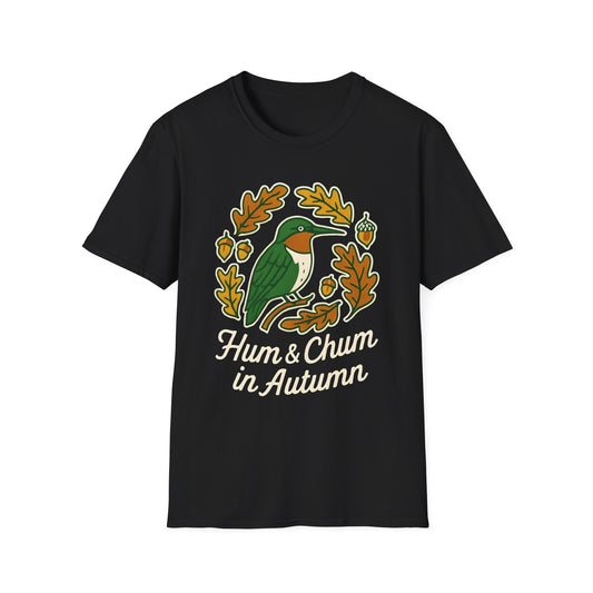 Ruby-throated Hummingbird Autumn Crest T-Shirt