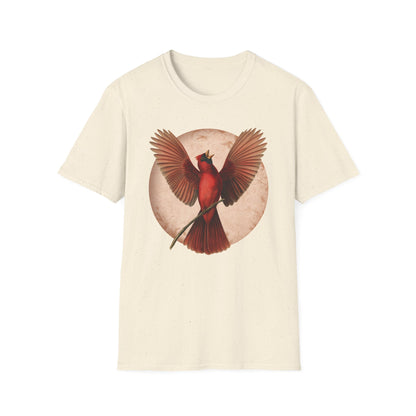 Northern Cardinal with Wings Outstretched T-Shirt