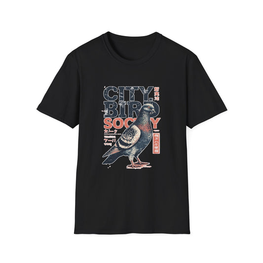 City Bird Society Pigeon T-Shirt