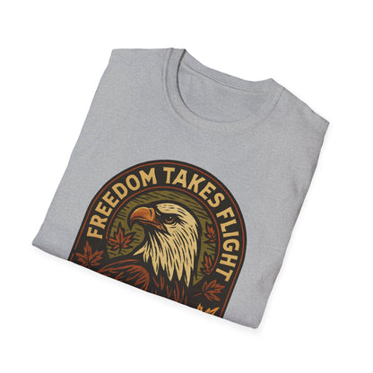 Bald Eagle Fall Vintage T-Shirt