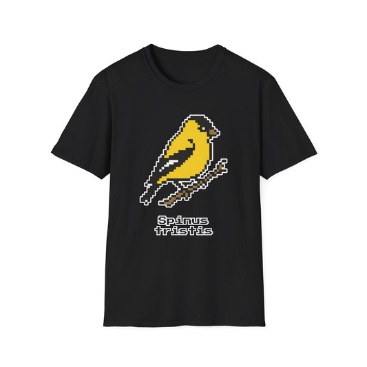 American Goldfinch Pixel Art (Male)