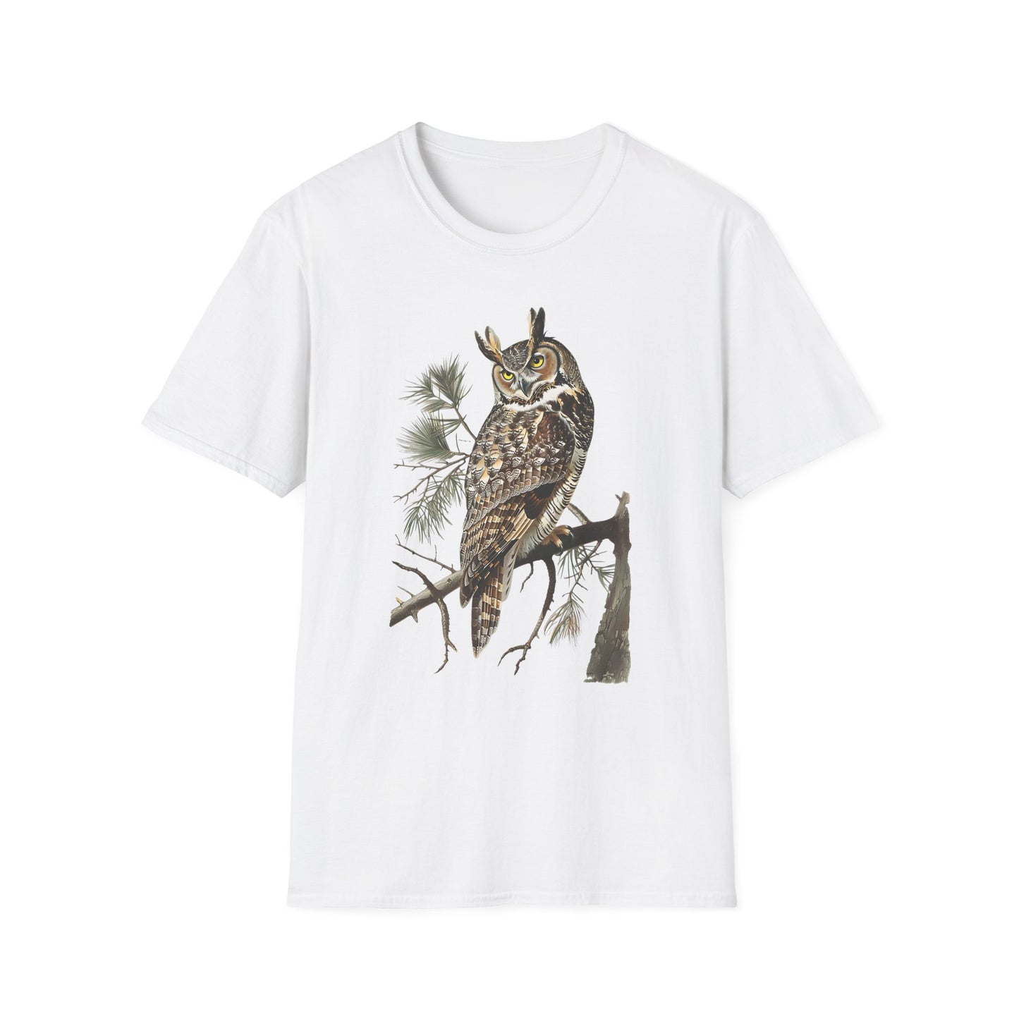 Great Horned Owl – Vintage T-Shirt