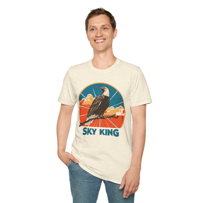 Bald Eagle Sky King Retro T-Shirt
